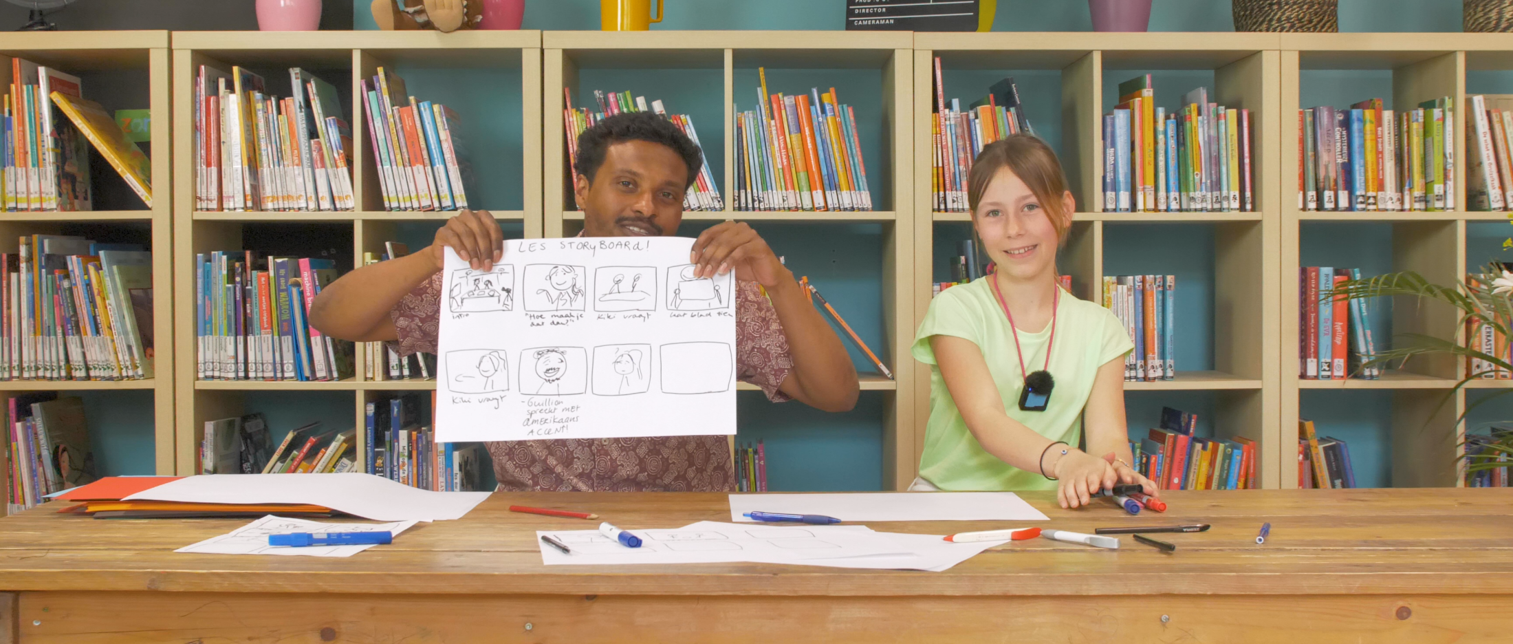 filmles het storyboard